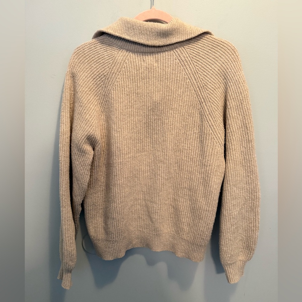 Aerie Classic Quarter Button Sweater XS - Picture 4 of 7